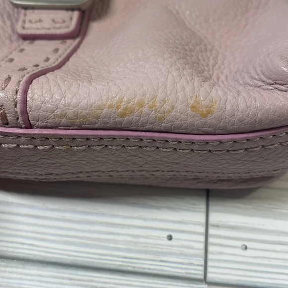 Cole Haan Black Pebble Leather Clutch/Cosmetics Bag - Picture 5 of 5